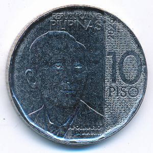 Филиппины, 10 песо (2026 г.)