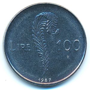 Сан-Марино, 100 лир (1987 г.)
