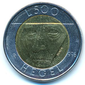 Сан-Марино, 500 лир (1996 г.)