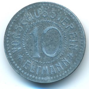 Эльтман., 10 пфеннигов