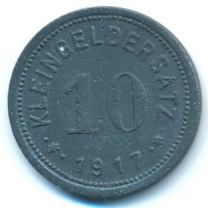 Lutherstadt Eisleben, 10 пфеннигов, 1917