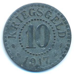 Франкфурт-на-Одере., 10 пфеннигов (1917 г.)