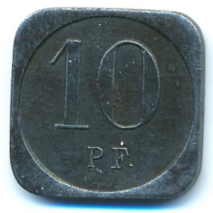 Фройденштадт., 10 пфеннигов (1918 г.)