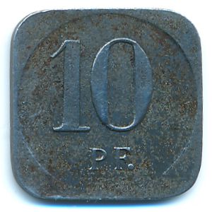 Фройденштадт., 10 пфеннигов (1918 г.)