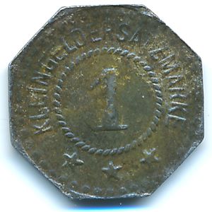 Фленсбург., 1 пфенниг (1917 г.)