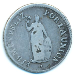 Перу, 2 реала (1833 г.)