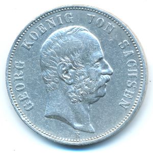 Саксония, 5 марок (1903 г.)
