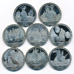 Острова Кука, Набор монет (2007 г.)