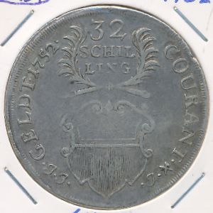 Любек, 32 шиллинга (1752 г.)