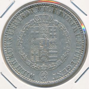 Гессен-Кассель, 1 талер (1842 г.)