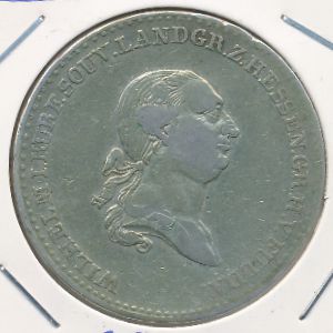 Гессен-Кассель, 1 талер (1819 г.)