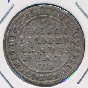 Brandenburg, 1 грош, 1653