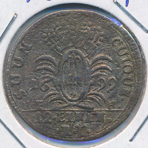 Brandenburg, 1/12 талера, 1699
