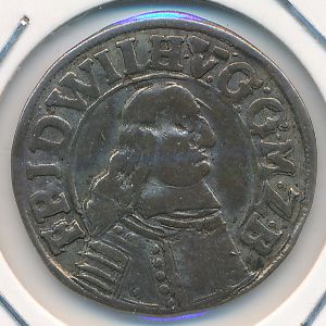 Brandenburg, 1/24 талера, 1659