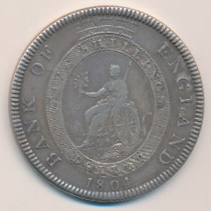 Great Britain, 1 dollar, 1804