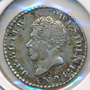 Гаити, 12 сентим (1827 г.)
