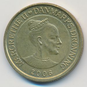 Дания, 20 крон (2006 г.)