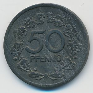 Вохвинкель., 50 пфеннигов (1918 г.)