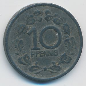 Вохвинкель., 10 пфеннигов (1918 г.)