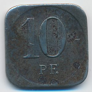 Фройденштадт., 10 пфеннигов (1918 г.)