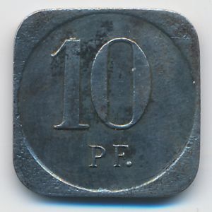 Фройденштадт., 10 пфеннигов (1918 г.)