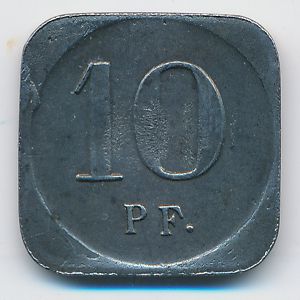 Фройденштадт., 10 пфеннигов (1918 г.)