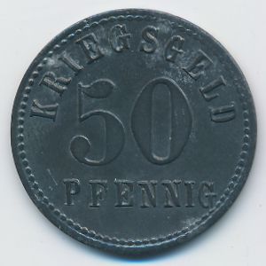 Фуртванген., 50 пфеннигов (1918 г.)