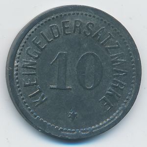 Дармштадт., 10 пфеннигов (1919 г.)