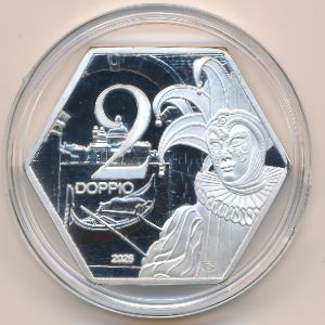 Венецианская республика., 2 доппио (2026 г.)