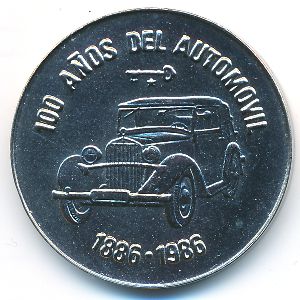 Куба, 1 песо (1986 г.)