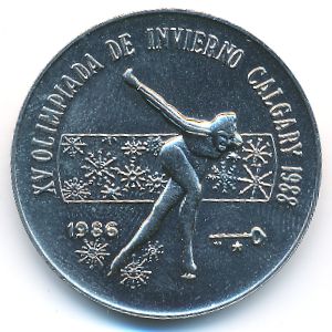 Куба, 1 песо (1986 г.)