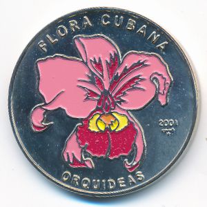 Куба, 1 песо (2001 г.)