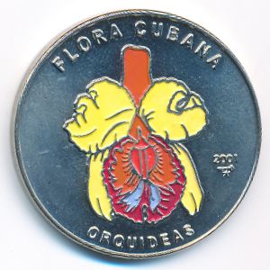 Куба, 1 песо (2001 г.)