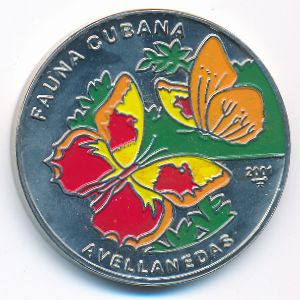 Куба, 1 песо (2001 г.)