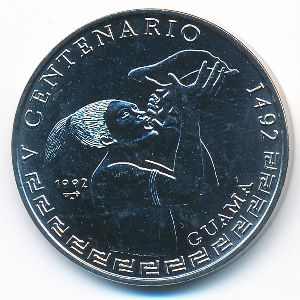 Куба, 1 песо (1992 г.)