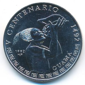Куба, 1 песо (1992 г.)