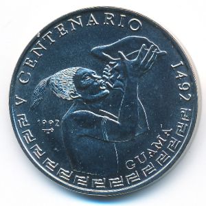 Куба, 1 песо (1992 г.)