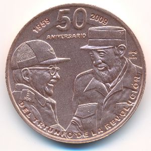 Куба, 1 песо (2009 г.)