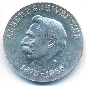 German Democratic Republic, 10 mark, 1975