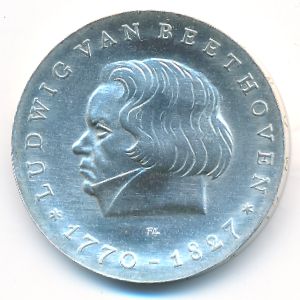 German Democratic Republic, 10 mark, 1970
