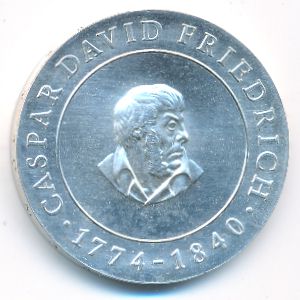 German Democratic Republic, 10 mark, 1974