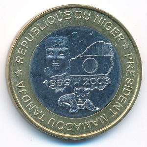 Нигер., 6000 франков КФА (2003 г.)