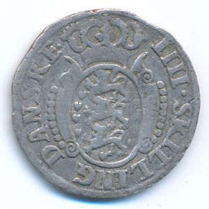 Дания, 4 скиллинга (1694 г.)