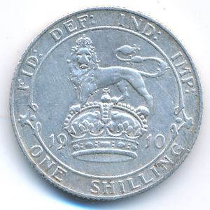Great Britain, 1 shilling, 1910