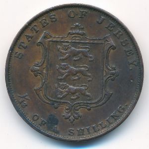 Джерси, 1/13 шиллинга (1861 г.)