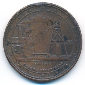 Новая Зеландия, 1 пенни (1874 г.)
