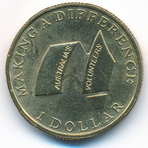 Australia, 1 dollar, 2003