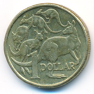 Австралия, 1 доллар (2008 г.)