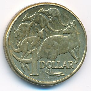 Australia, 1 dollar, 2016