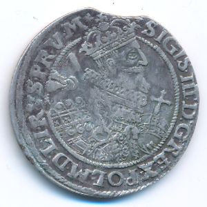 Польша, 1/4 талера (1622 г.)